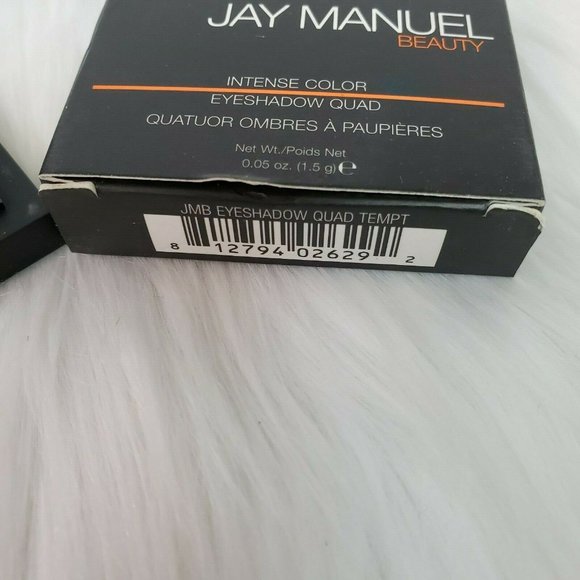 Jay Manuel Intense Powder Eyeshadow Quad Palette Eyes Makeup  ~Tempt~ 0.05 oz - Picture 2 of 4